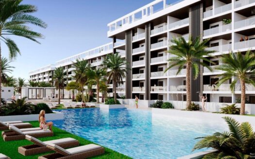 URBANIZACION CERRADA DE OBRA NUEVA EN TORREVIEJA A SOLO 700M DE LA PLAYA