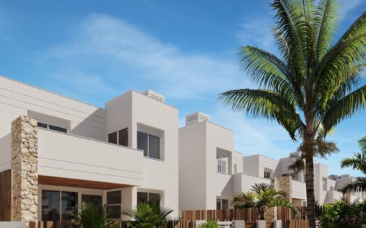 Villas y bungalows de nueva construcción a solo 250 metros de la playa en Mar de Pulpí