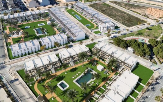 Bungalows de obra nueva en Pilar de la Horadada