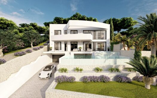 VILLA DE LUJO DE OBRA NUEVA EN ALTEA