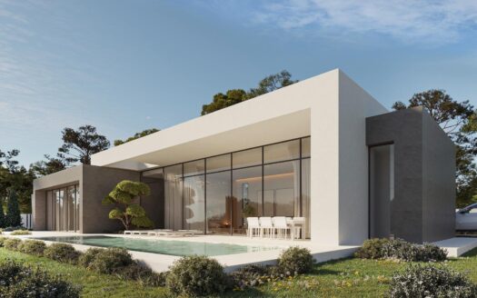 Villa de nueva construcción en venta en Calpe – Diseño moderno a solo 900 m de la playa