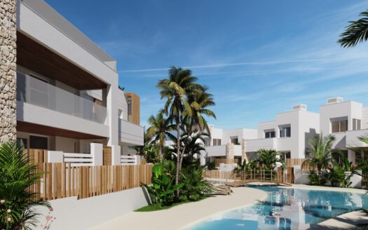 Villas y bungalows de nueva construcción a solo 250 metros de la playa en Mar de Pulpí