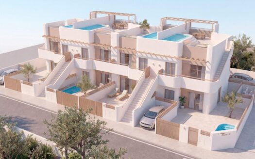 Exclusive New Build Bungalows with private pool in Pilar de la Horadada