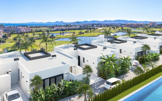Residencia de nueva construcción en primera línea del campo de golf La Serena, en Los Alcázares