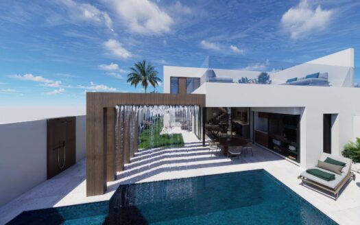 Exclusivas villas adosadas en primera línea de lago en Santa Rosalia Lake and Life Resort