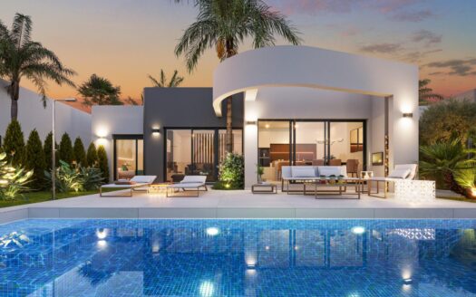Residencia de nueva construcción en primera línea del campo de golf La Serena, en Los Alcázares