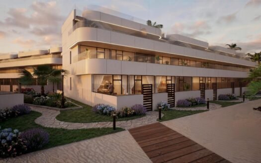 Luxury Tourist Apartments and Villas with Private Beach in First Line of Vera Playa-Almería