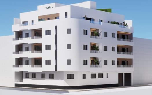New Build Apartments in the Centre of Torrevieja Near Playa del Cura