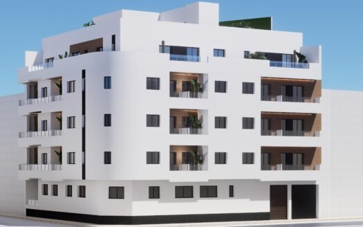 New Build Apartments in the Centre of Torrevieja Near Playa del Cura