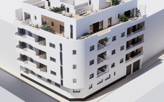 New Build Apartments in the Centre of Torrevieja Near Playa del Cura