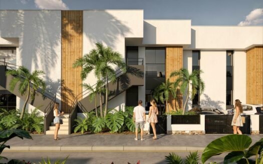 Newly built bungalows at Condado de Alhama Golf Resort, Murcia