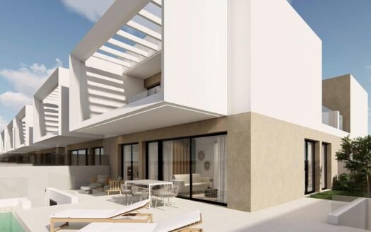 Nowe domy bliźniacze i szeregowe w Dolores, Alicante