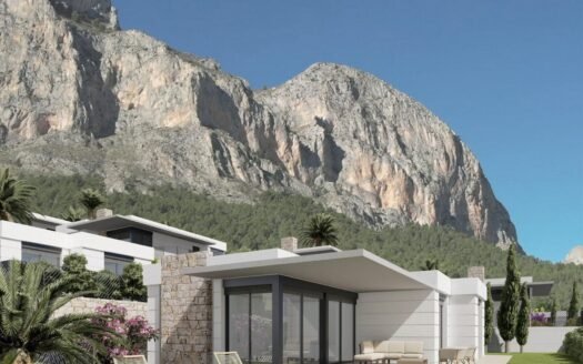 Nowe wille budowlane w Polop, Alicante