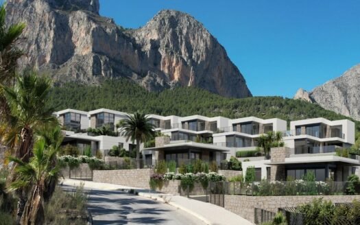 Nowe wille budowlane w Polop, Alicante