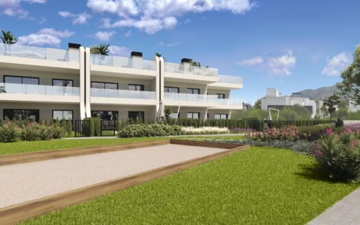 A residential development comprising bungalows, terraced houses and villas at La Manga Club