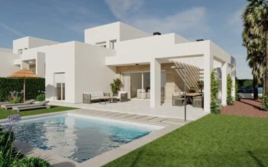 Moderne nieuwbouwwilla’s met privézwembad in La Finca Golf Resort, Algorfa