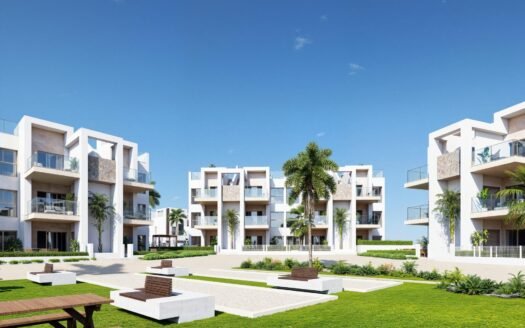 New Build Resort Apartments at La Serena Golf-Los Alcazares Near the Beach