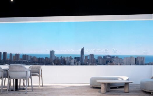 Exclusieve nieuwbouwwoningen met uitzicht op zee in Finestrat, Alicante