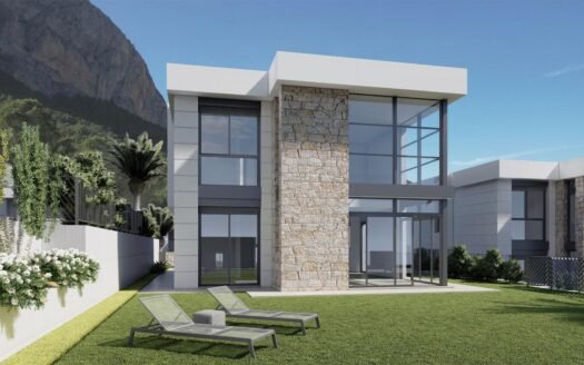 Nybyggda villor i Polop, Alicante