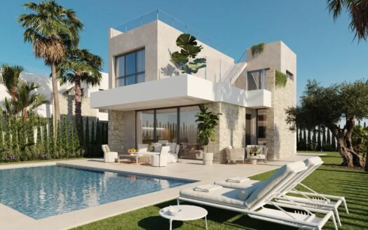 Modernas villas de nueva construcción con vistas al mar en Finestrat, Alicante